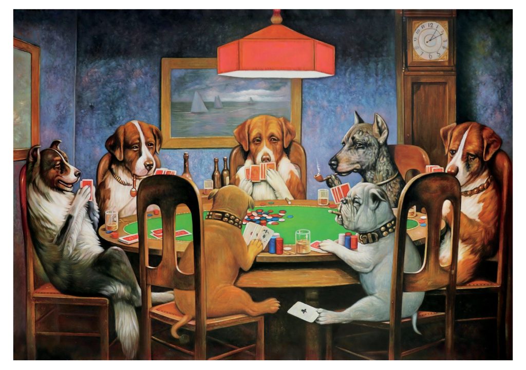 Cassius Marcellus Coolidge: A Friend in Need Notecard