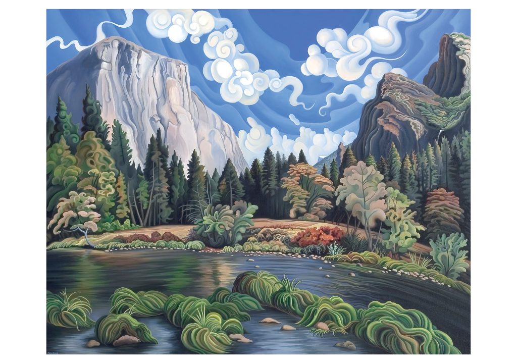 Phyllis Shafer: Autumn in Yosemite Valley Notecard