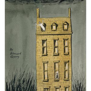 Edward Gorey: The Idiot in the Attic Postcard