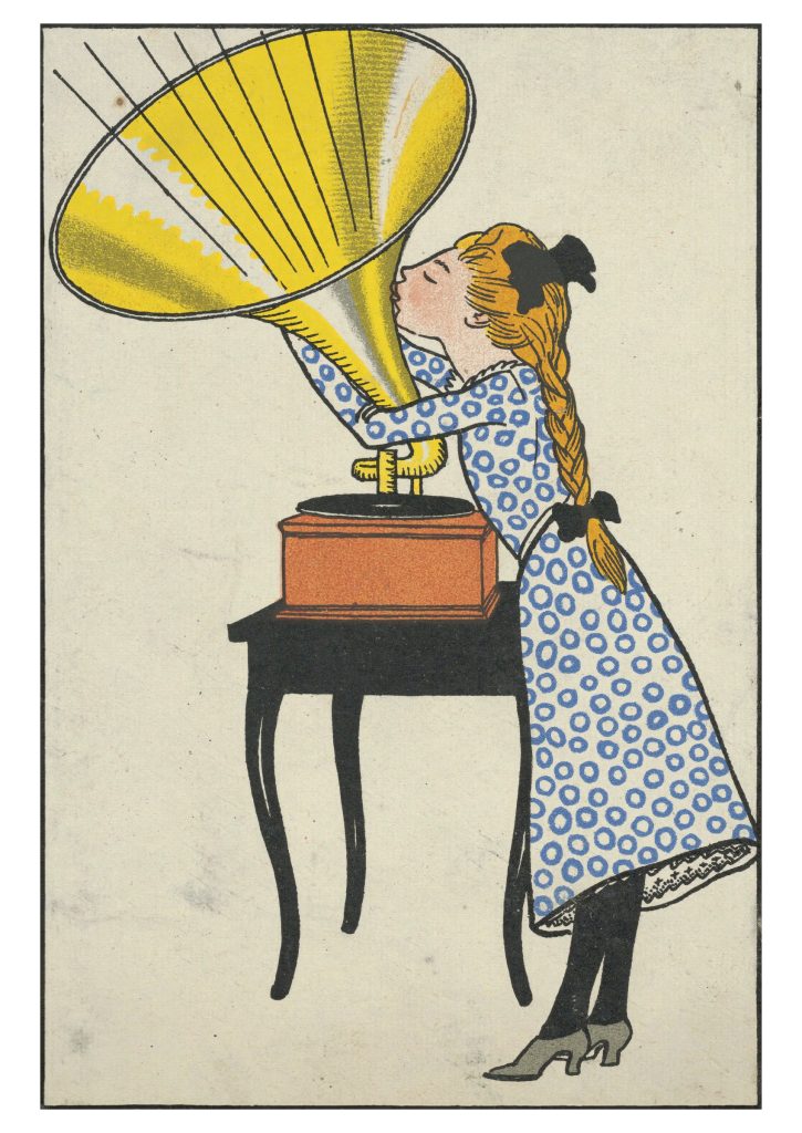 Moriz Jung: O. Caruso! Postcard