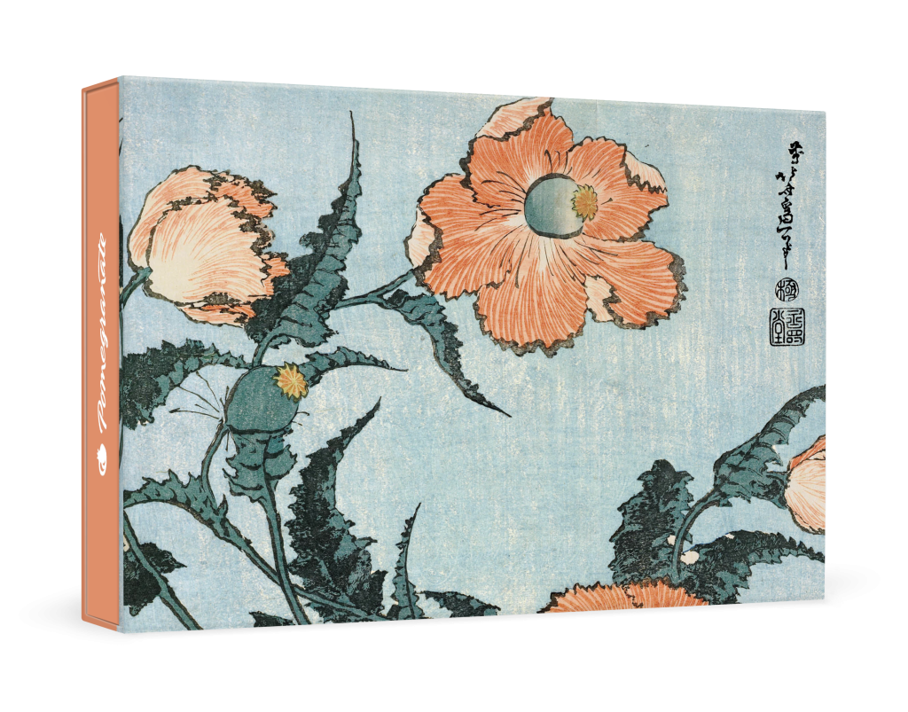 Hokusai: Poppies Small Boxed Cards