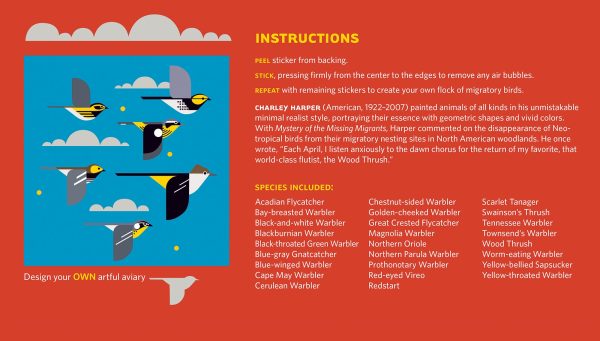 Charley Harper: A Flock of Birds Wall Décor - Image 3
