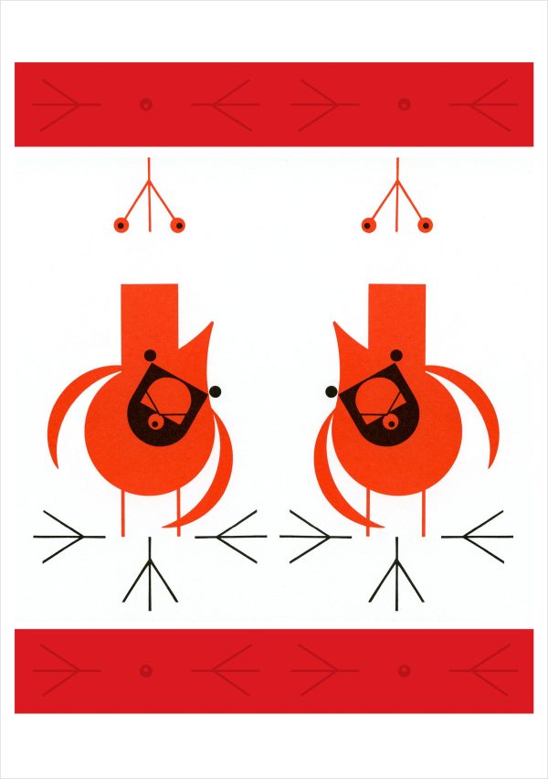 Charley Harper: Cool Cardinals Holiday Card Assortment - Image 3
