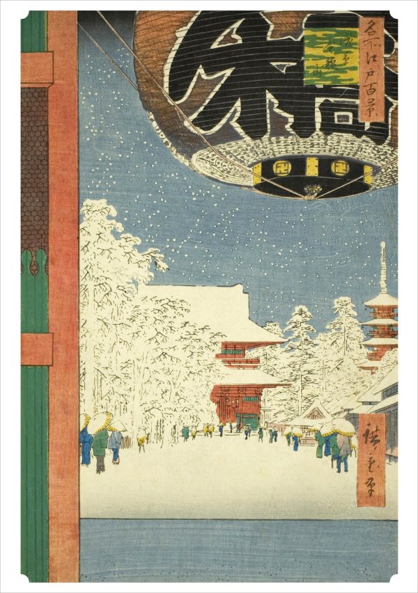 Hiroshige: Scenes of Winter Holiday Card Assortment - Image 2