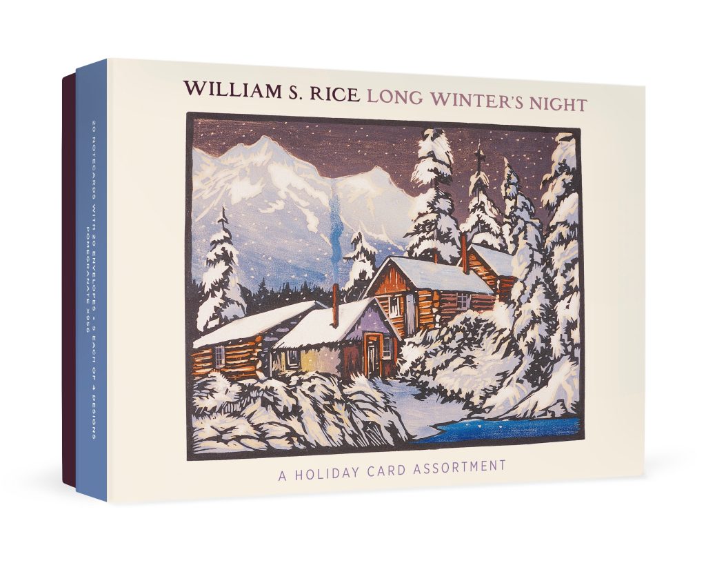 William S. Rice: Long Winter's Night Holiday Card Assortment