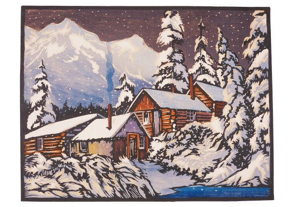 William S. Rice: Long Winter's Night Holiday Card Assortment - Image 5